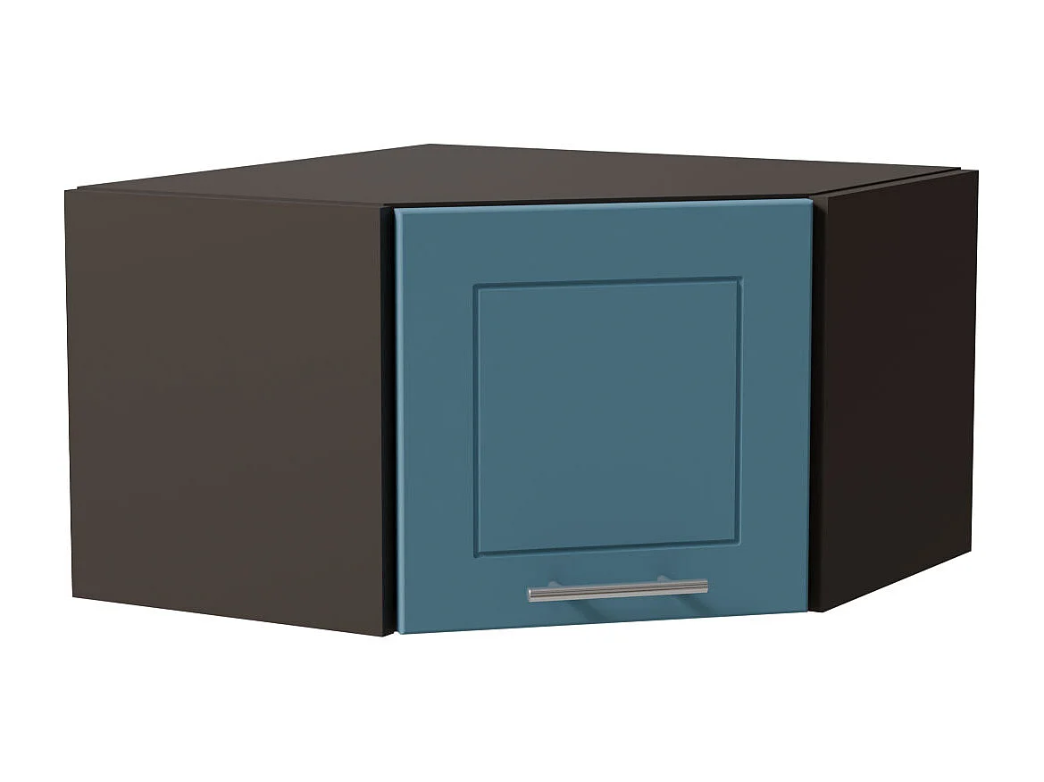 ECKHÄNGESCHRANK Bari W10/60/36 RAL 5024 pastellblau (K5) / Lava 60 / 60 / 36cm