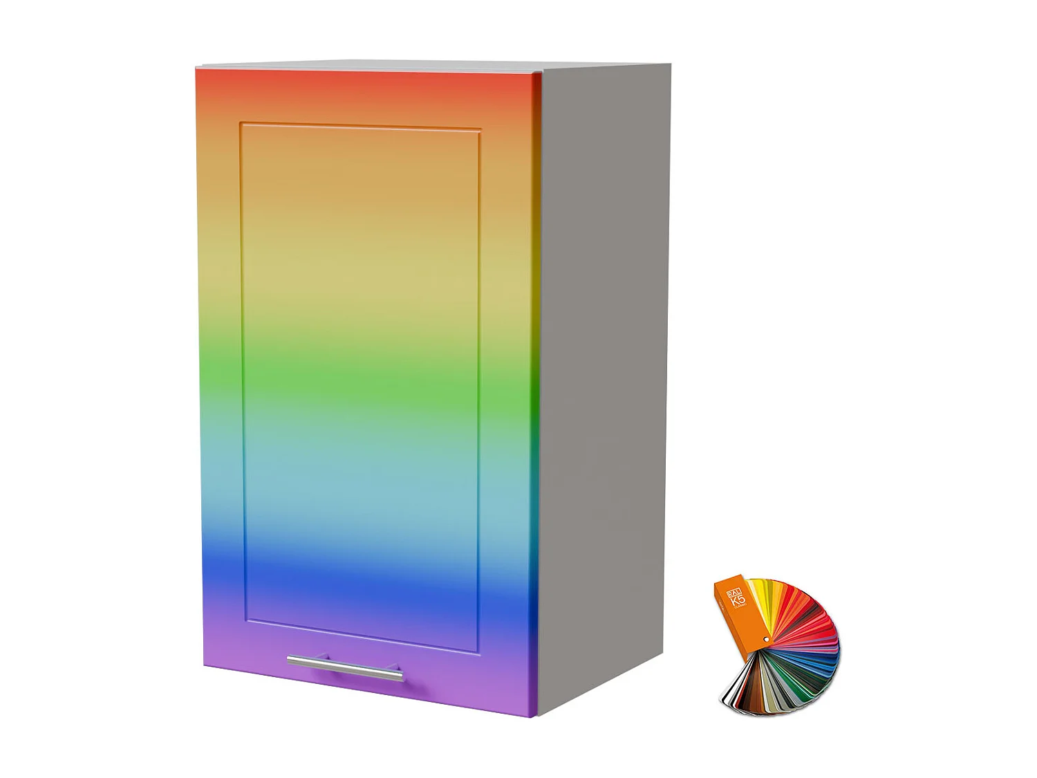 HÄNGESCHRANK Bari W2/45 RAL Wunschfarbe (K5) / Weiß Matt 45 / 32,5 / 72cm