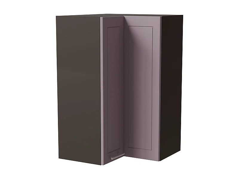 ECKHÄNGESCHRANK Bari W14/60 RAL 4009 pastellviolett (K5) / Lava 60 / 60 / 96cm