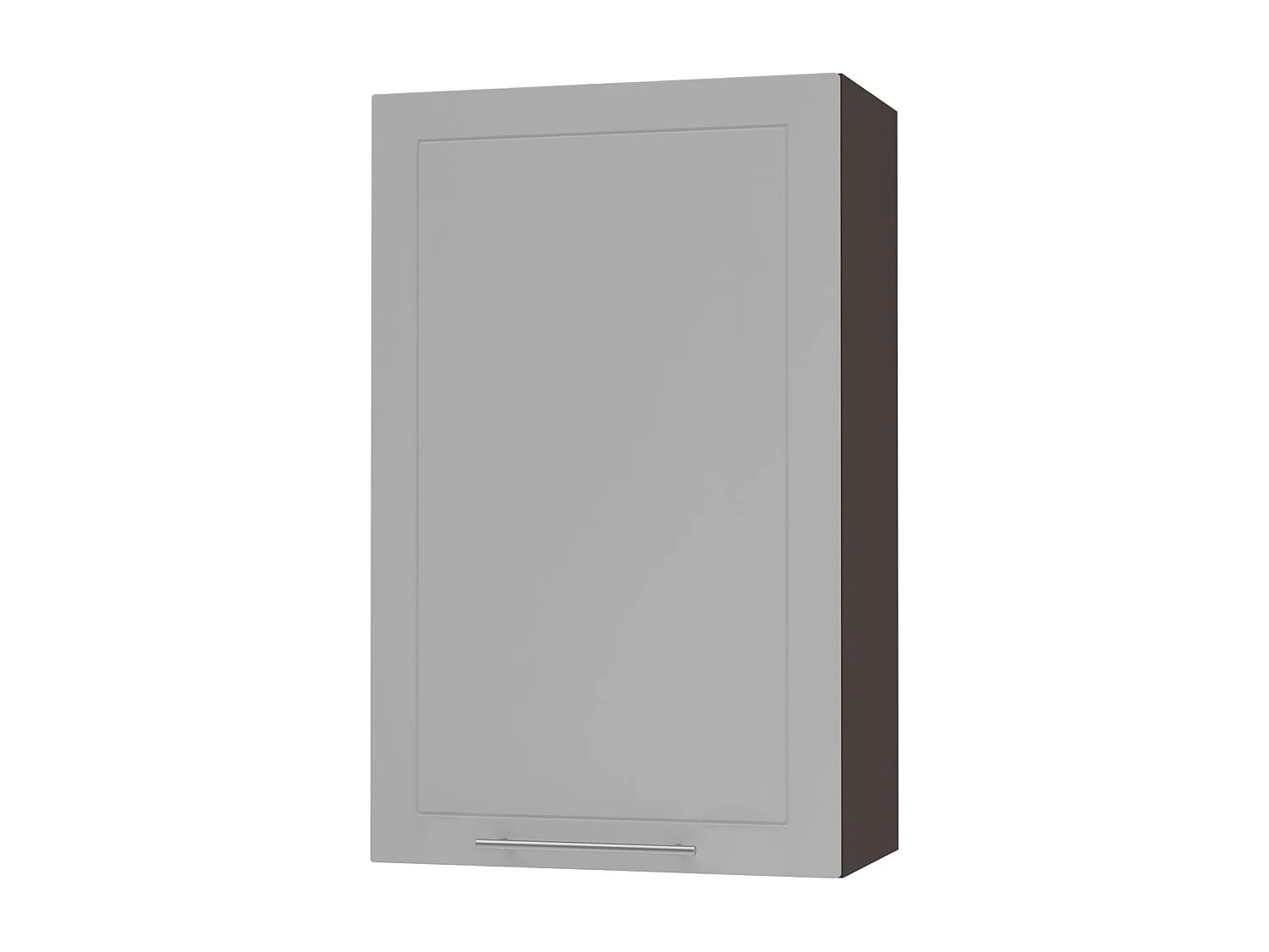 HÄNGESCHRANK Bari W4/60/1 RAL 7040 fenstergrau (K5) / Lava 60 / 32,5 / 96cm