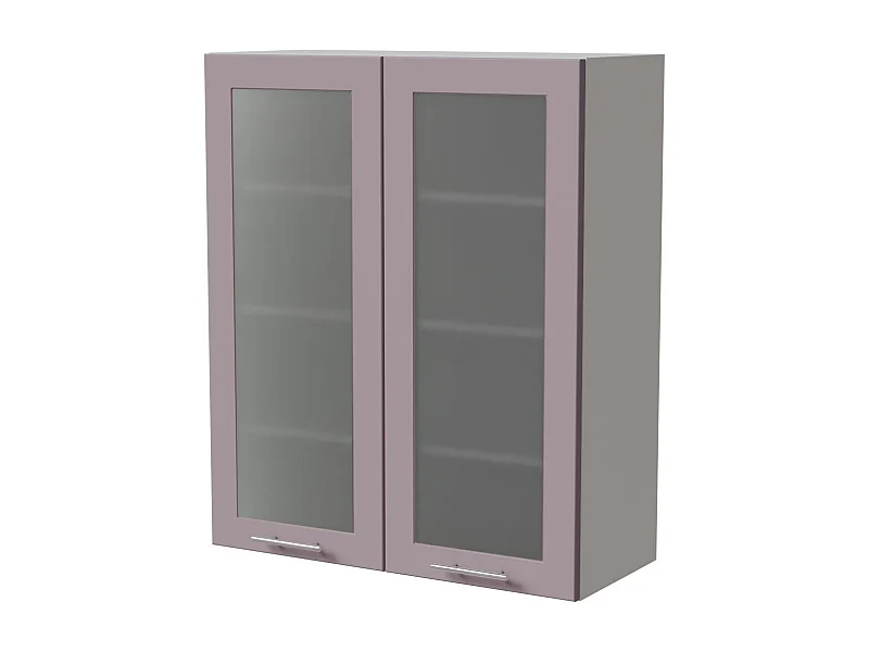 HÄNGESCHRANK Bari W4S/80 RAL 4009 pastellviolett (K5) / Weiß 80 / 32,5 / 96cm