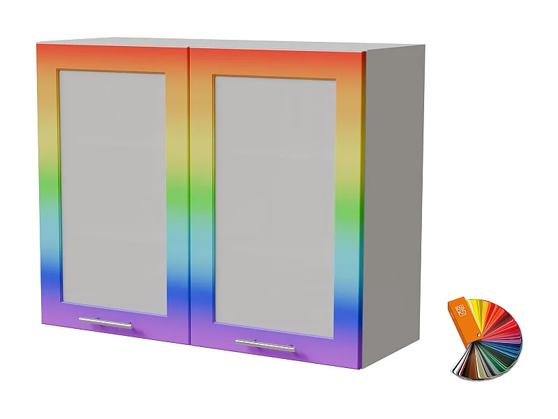 HÄNGESCHRANK Bari W3S/90 RAL Wunschfarbe (K5) / Weiß 90 / 32,5 / 72cm