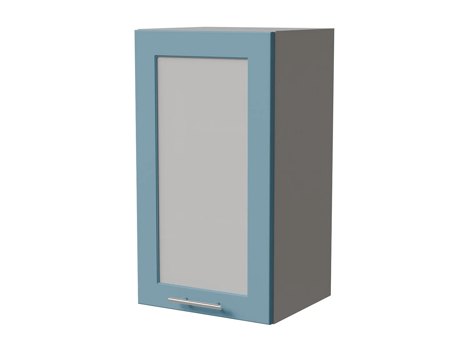 HÄNGESCHRANK Bari W2S/40 RAL 5024 pastellblau (K5) / Grau 40 / 32,5 / 72cm