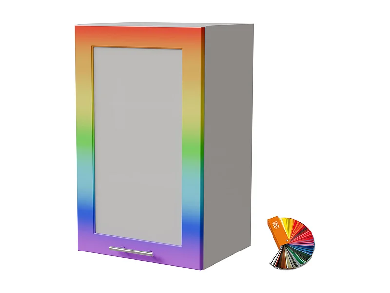 HÄNGESCHRANK Bari W2S/45 RAL Wunschfarbe (K5) / Weiß 45 / 32,5 / 72cm