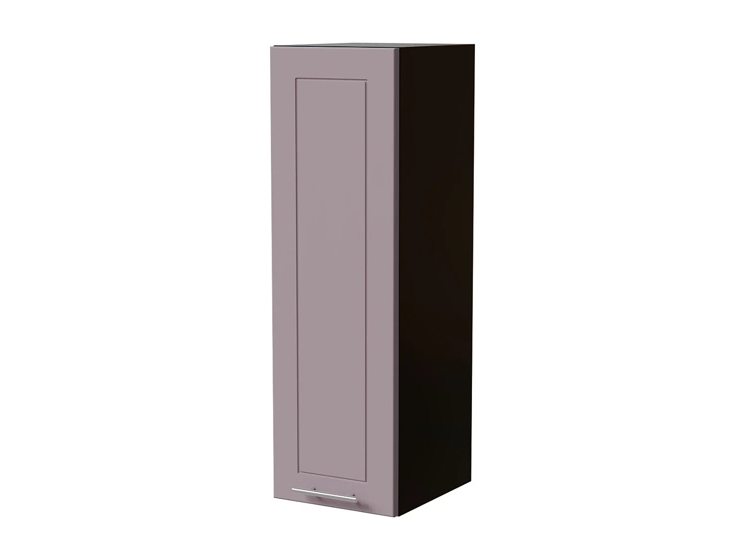HÄNGESCHRANK Bari W4/30 RAL 4009 pastellviolett (K5) / Schwarz 30 / 32,5 / 96cm