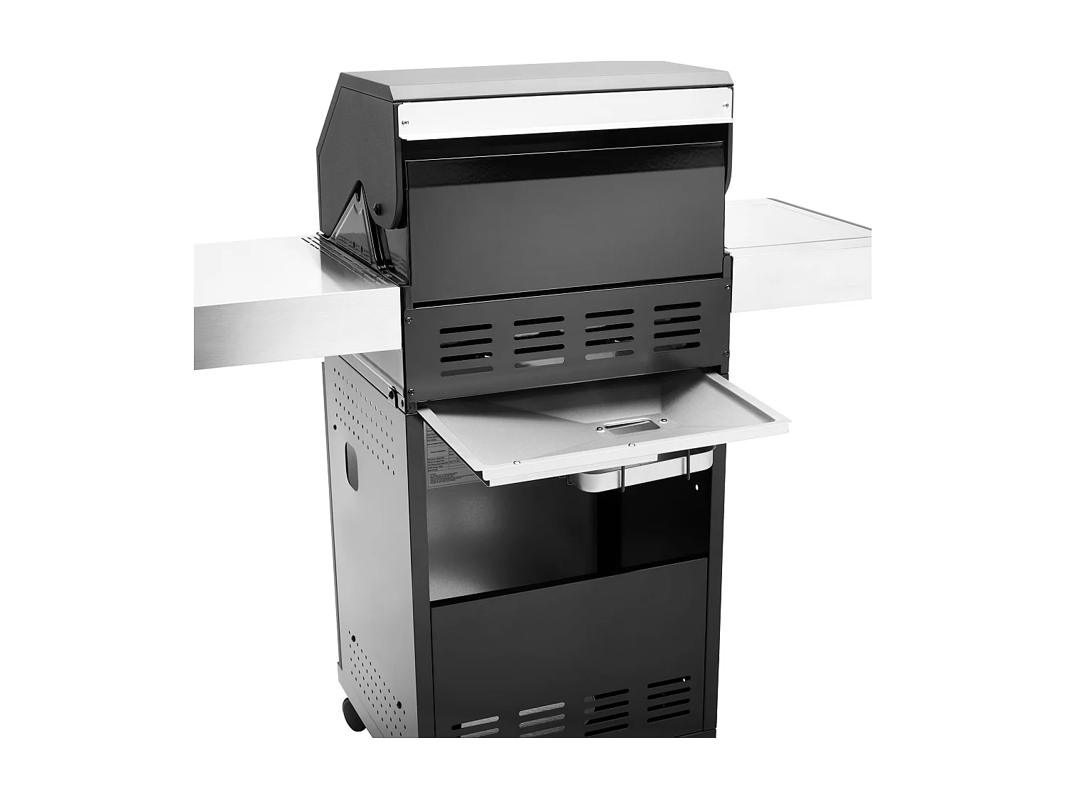 GASGRILL BLACK 2+1 Set mit Edelstahlrost