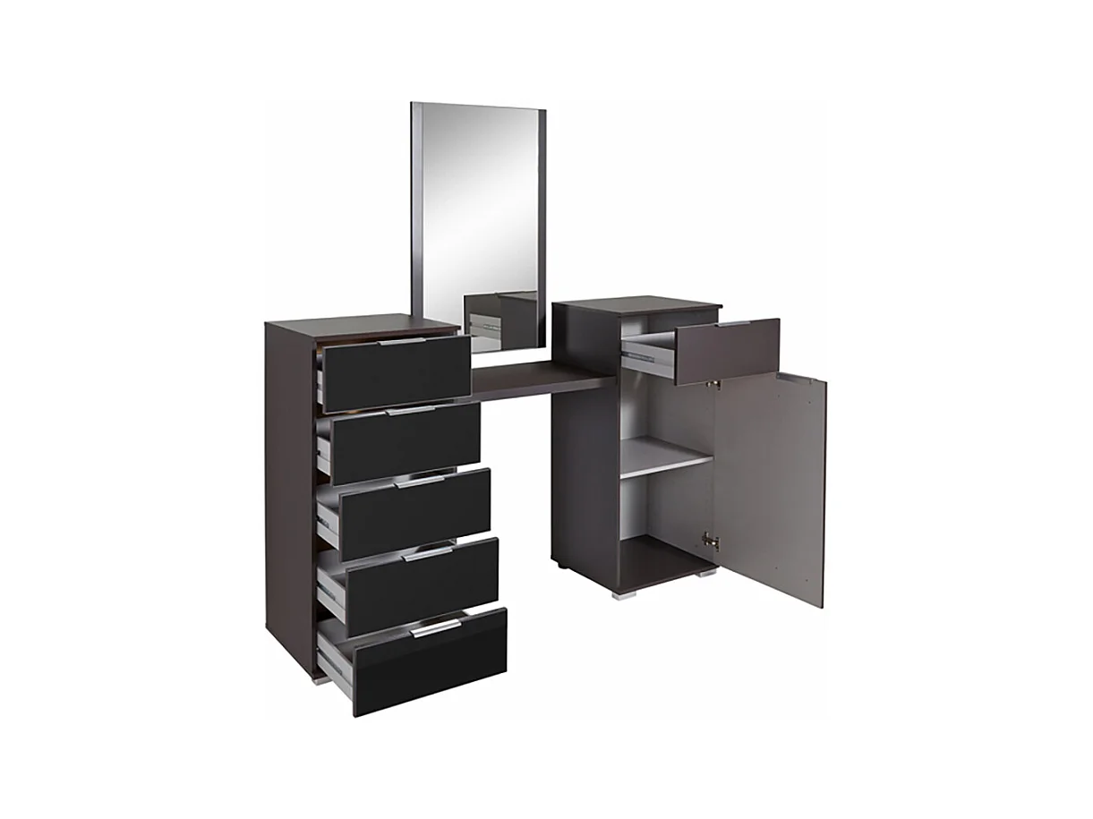 SCHMINKTISCH Easy Plus graphit 165 / 41 / 102cm