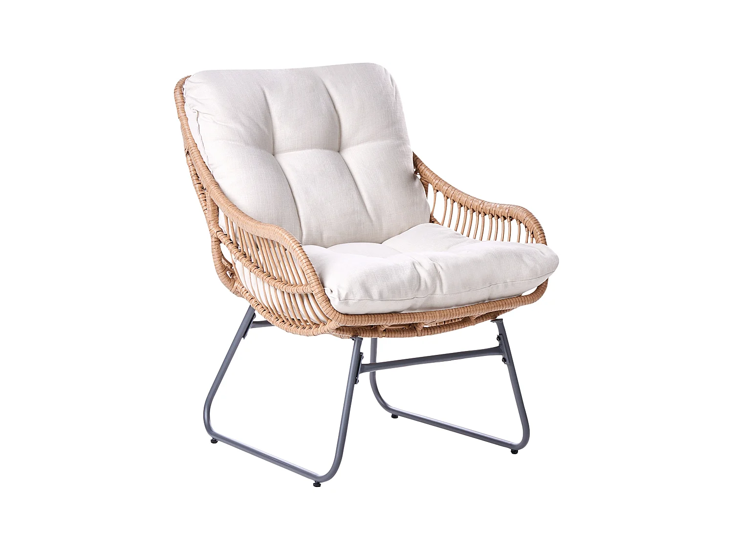 Chaise de jardin MESTRE Beige clair