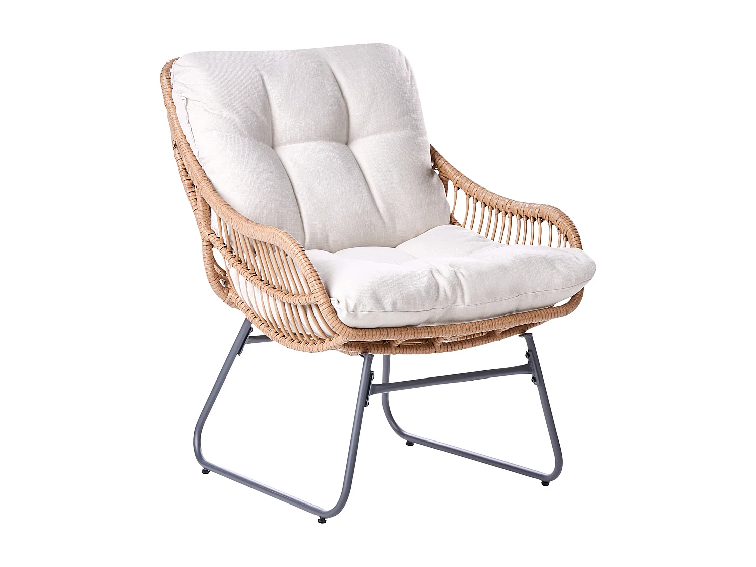 Chaise de jardin MESTRE Beige clair