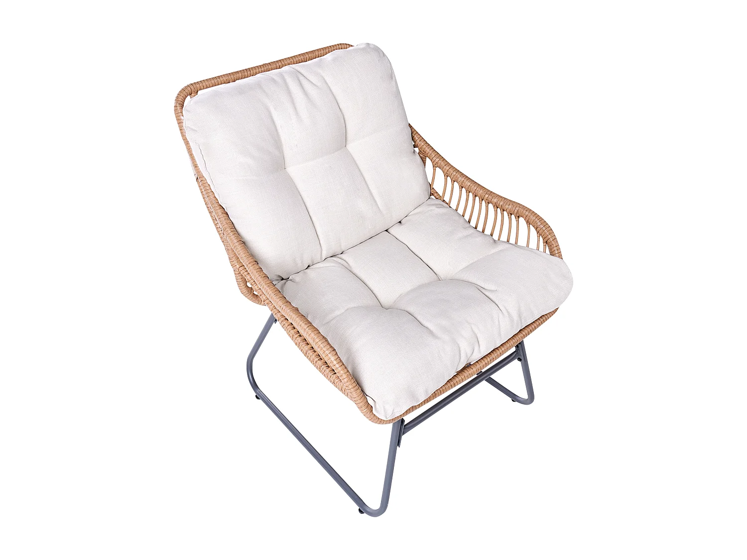 Chaise de jardin MESTRE Beige clair