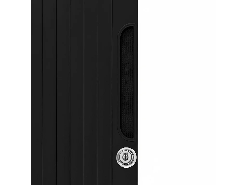 Porta a Soffietto Doccia Nero 200x60cm Campervan Motorhome Kit Impermeabile