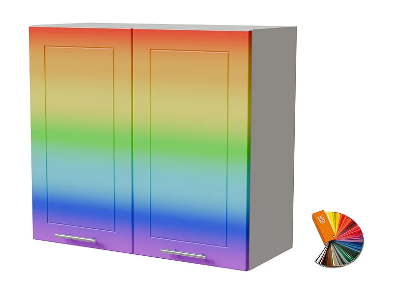 HÄNGESCHRANK Bari W3/80 RAL Wunschfarbe (K5) / Weiß 80 / 32,5 / 72cm