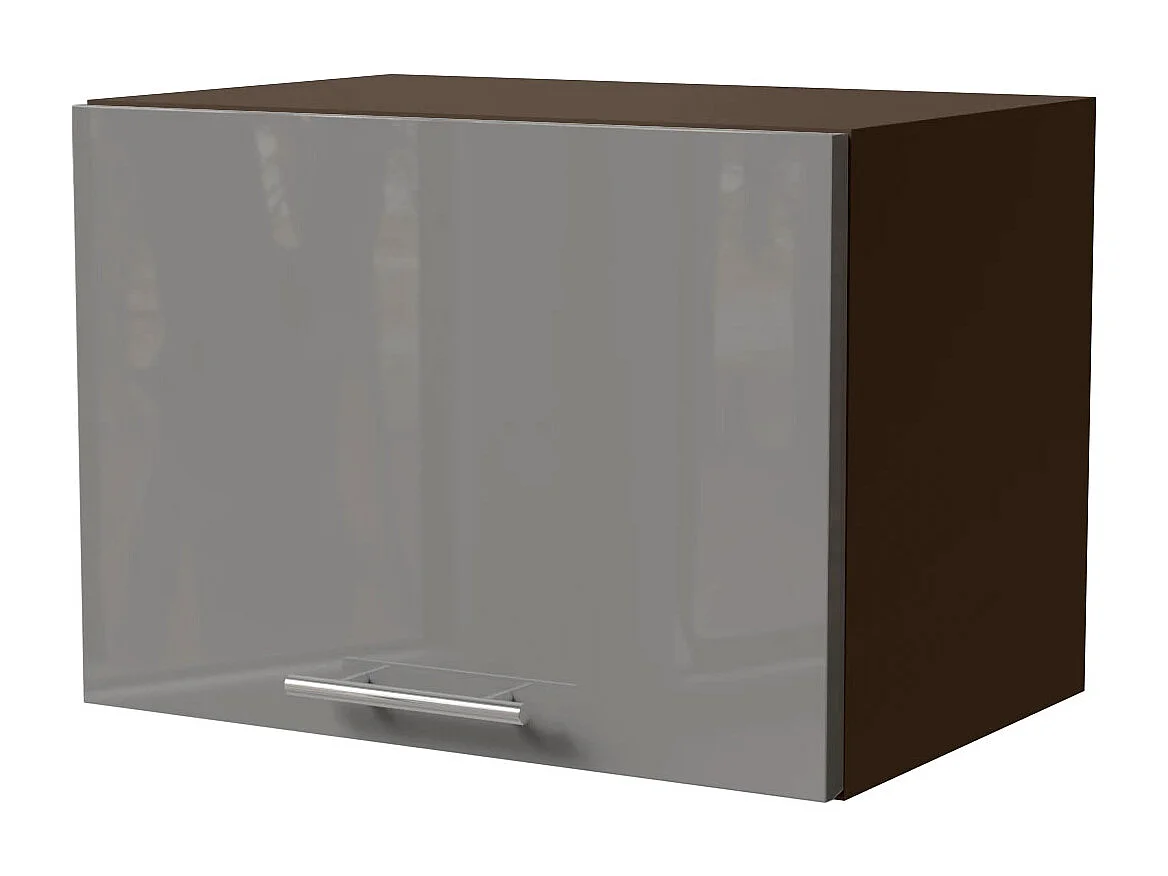 KLAPPHÄNGESCHRANK Essen W4B/50 Grau Hochglanz / Lava Matt 50 / 32,5 / 36cm