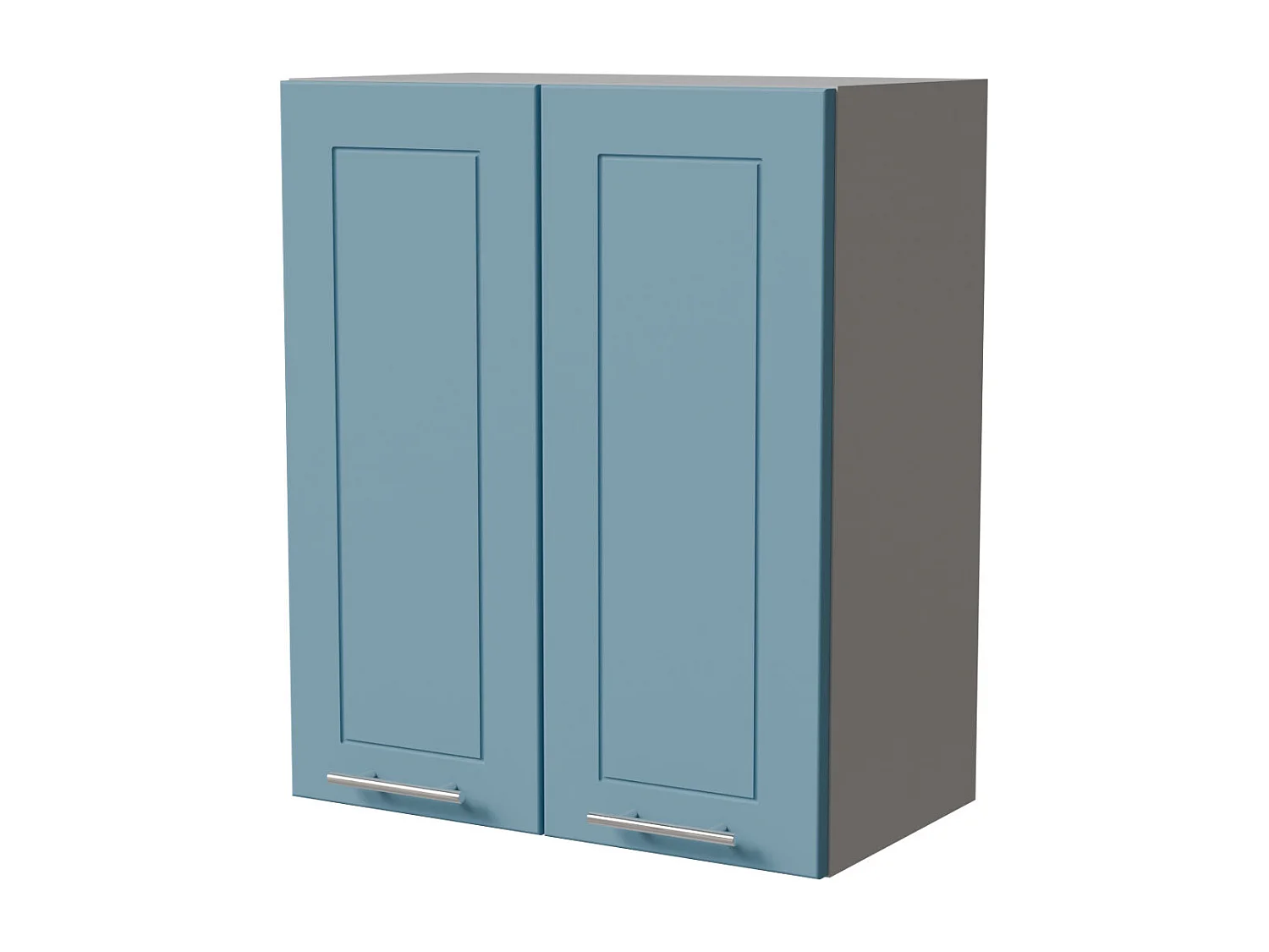 HÄNGESCHRANK Bari W3/60 RAL 5024 pastellblau (K5) / Grau 60 / 32,5 / 72cm