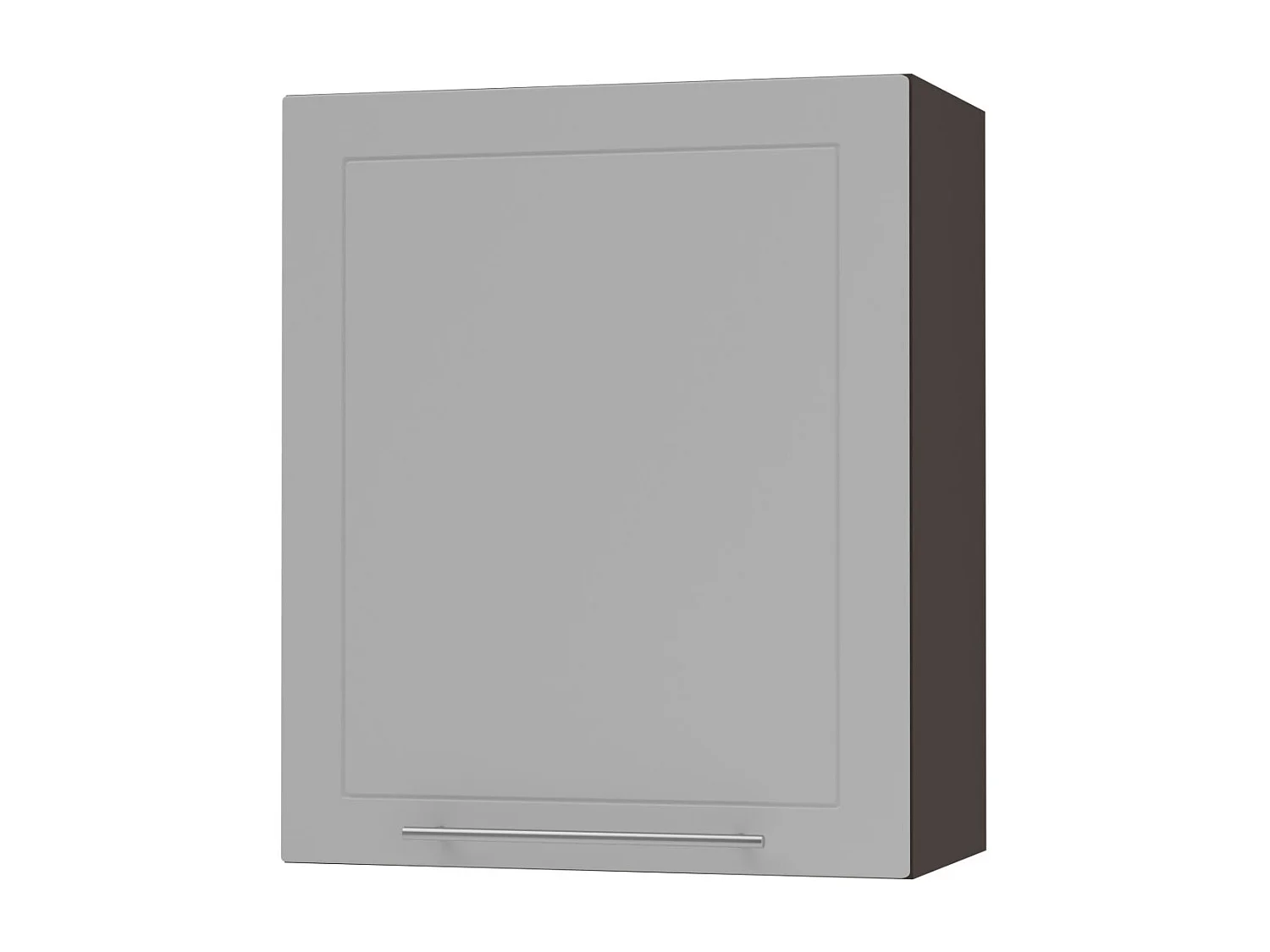 HÄNGESCHRANK Bari W2/60 RAL 7040 fenstergrau (K5) / Lava 60 / 32,5 / 72cm