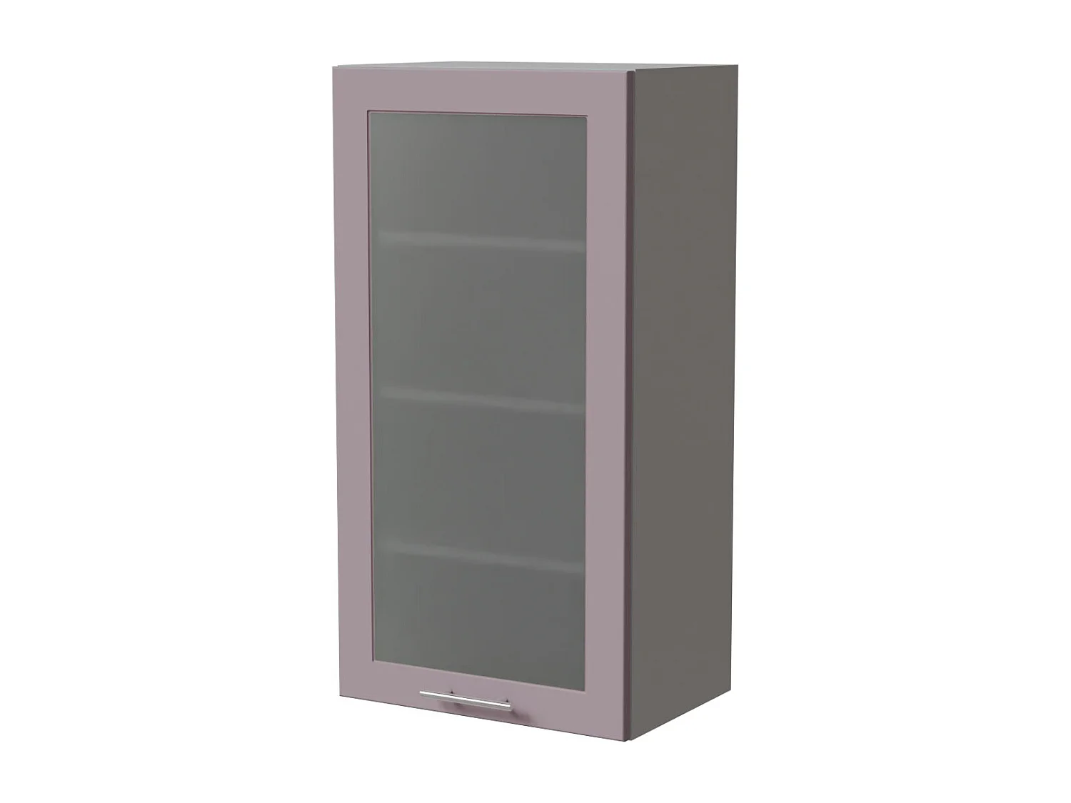 HÄNGESCHRANK Bari W4S/50 RAL 4009 pastellviolett (K5) / Grau 50 / 32,5 / 96cm