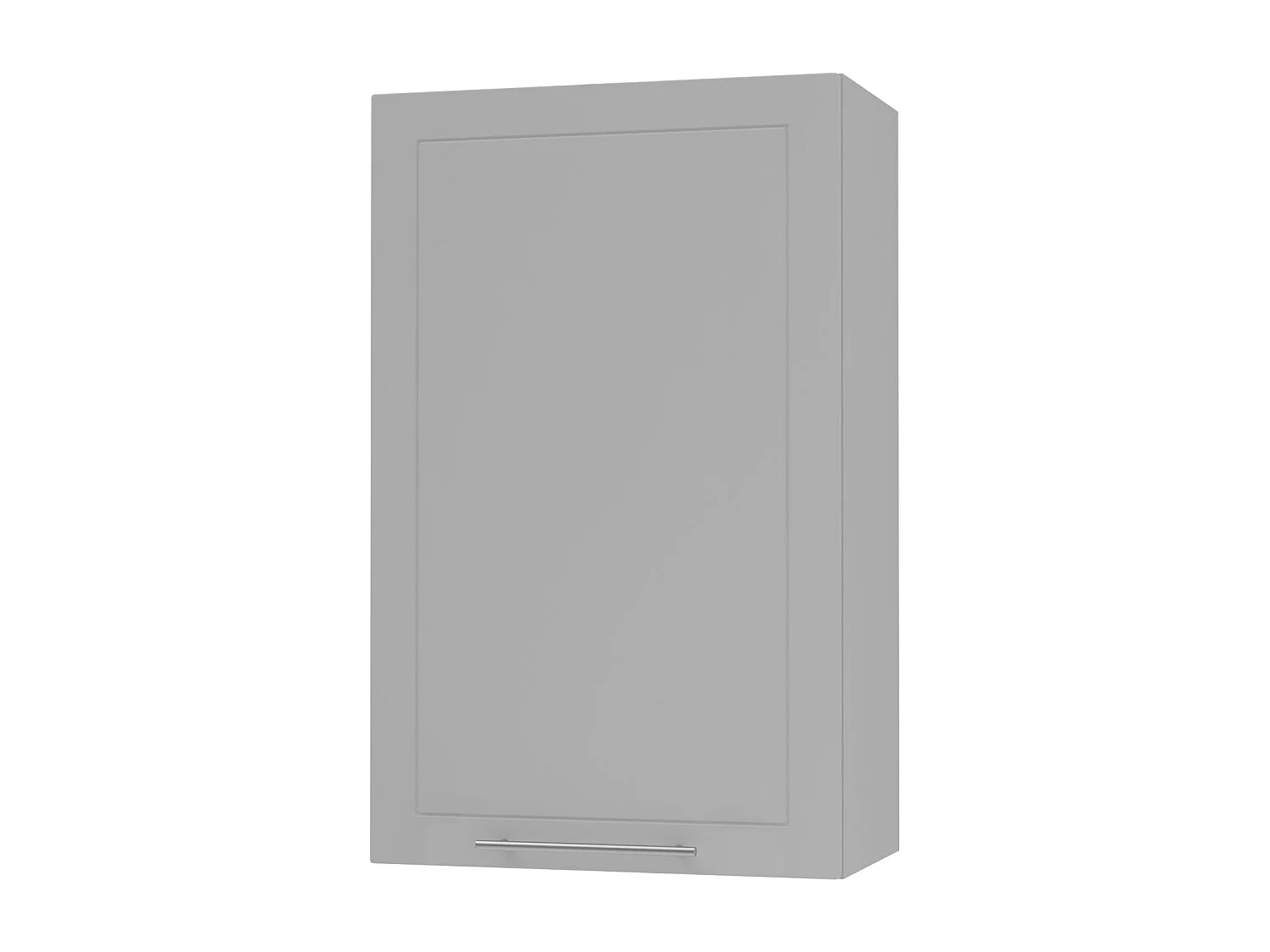 HÄNGESCHRANK Bari W4/60/1 RAL 7040 fenstergrau (K5) / Grau 60 / 32,5 / 96cm