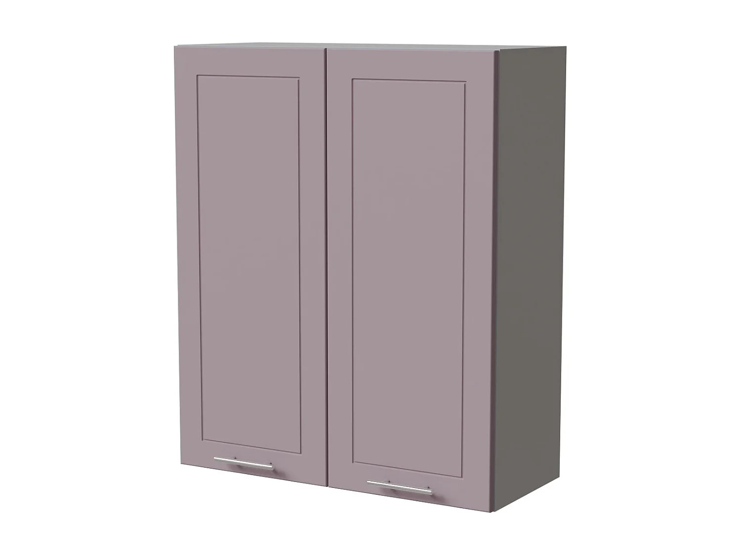 HÄNGESCHRANK Bari W4/80 RAL 4009 pastellviolett (K5) / Grau 80 / 32,5 / 96cm
