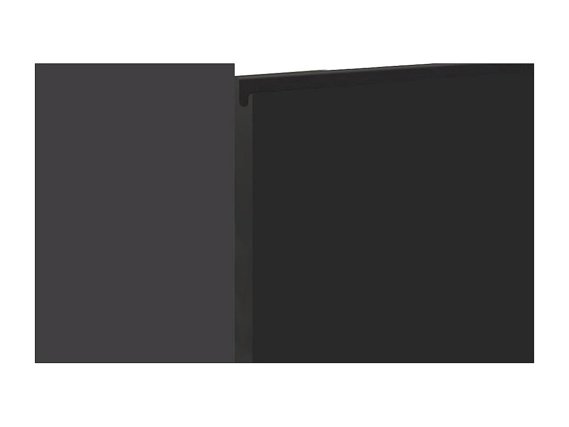 MIKROWELLENUMBAUSCHRANK Avellino W2MK/60 graphit Acryl matt / Lava 60 / 32,5 / 72cm