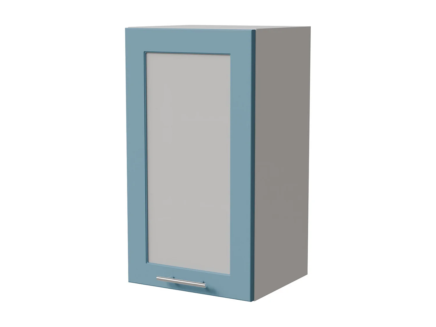 HÄNGESCHRANK Bari W2S/40 RAL 5024 pastellblau (K5) / Weiß 40 / 32,5 / 72cm