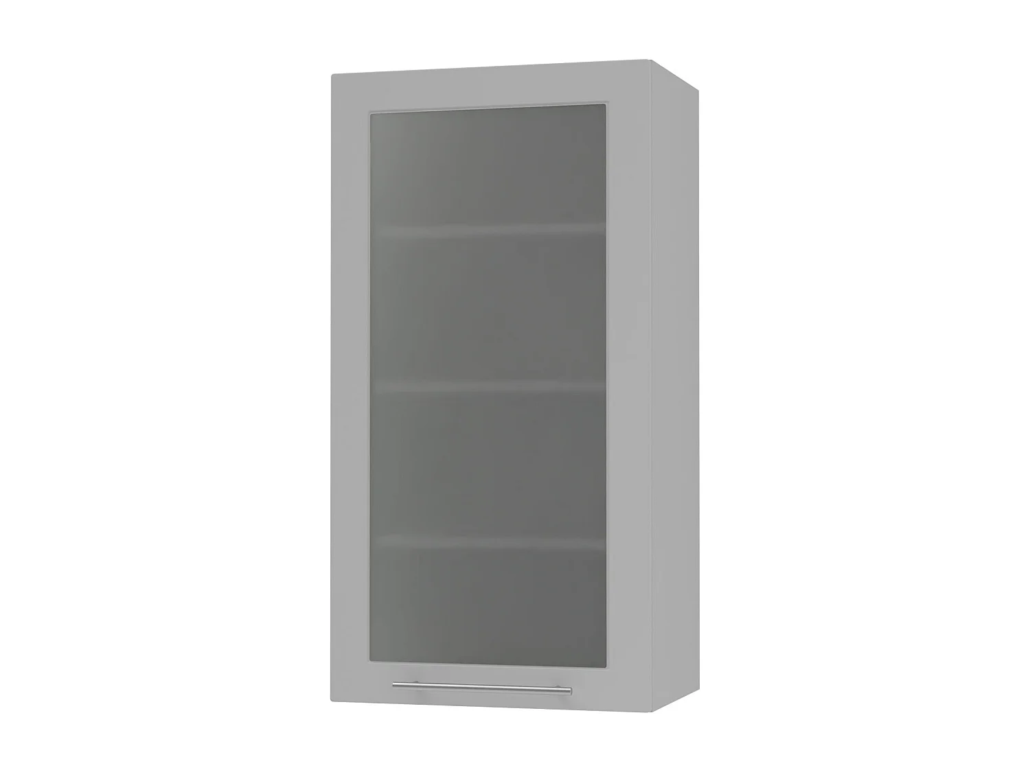 HÄNGESCHRANK Bari W4S/50 RAL 7040 fenstergrau (K5) / Grau 50 / 32,5 / 96cm