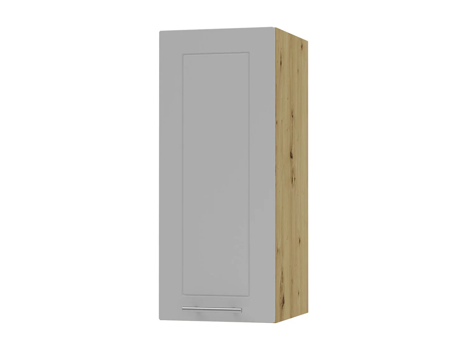 HÄNGESCHRANK Bari W2/30 RAL 7040 fenstergrau (K5) / Eiche Artisan Matt 30 / 32,5 / 72cm