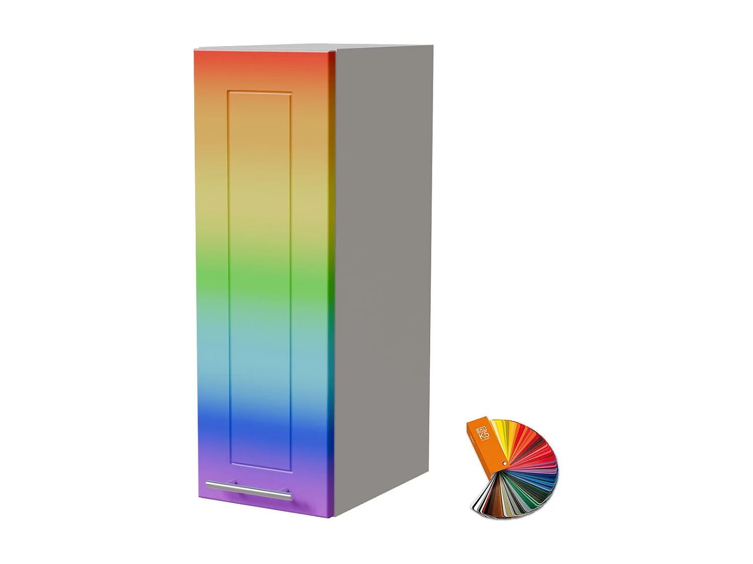 HÄNGESCHRANK Bari W2/20 RAL Wunschfarbe (K5) / Weiß 20 / 32,5 / 72cm