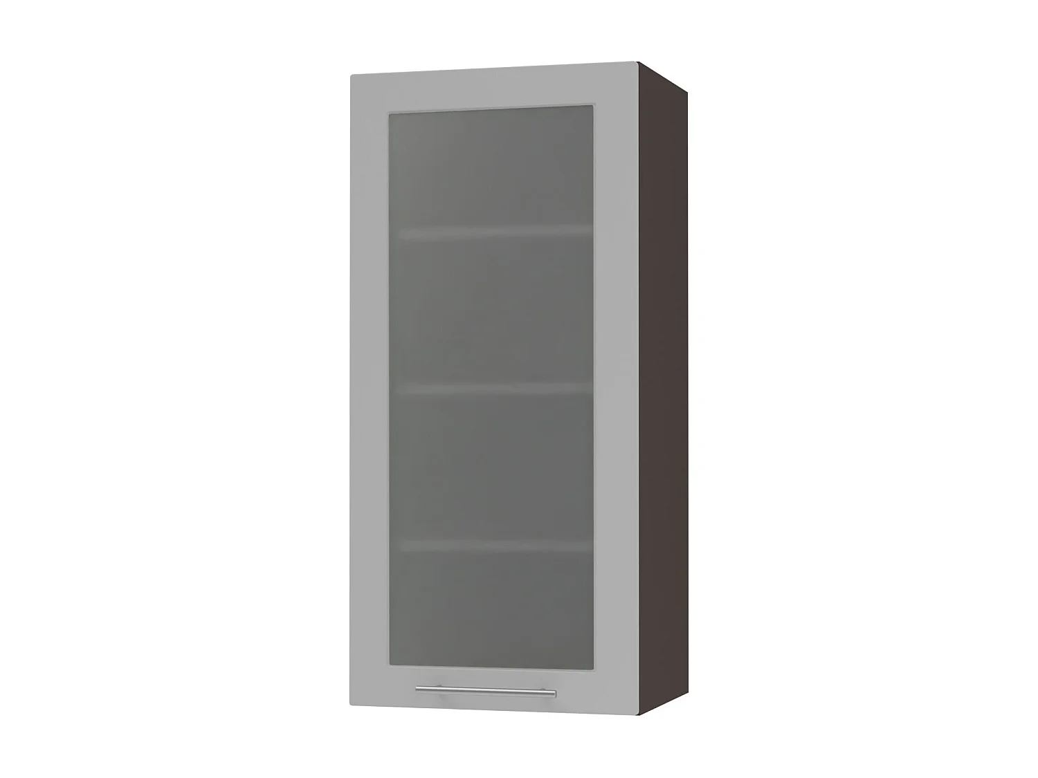 HÄNGESCHRANK Bari W4S/45 RAL 7040 fenstergrau (K5) / Lava 45 / 32,5 / 96cm