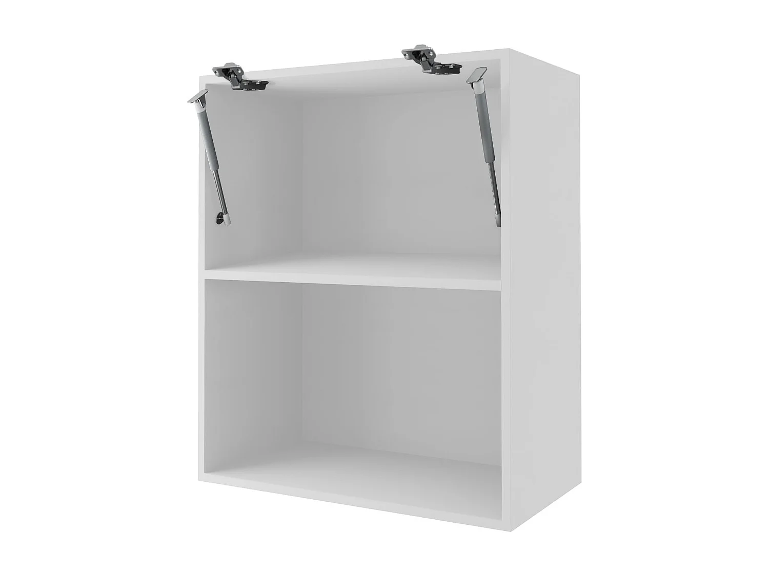 MIKROWELLENUMBAUSCHRANK Avellino W2MK/60 weiß Acryl Hochglanz / Weiß 60 / 32,5 / 72cm