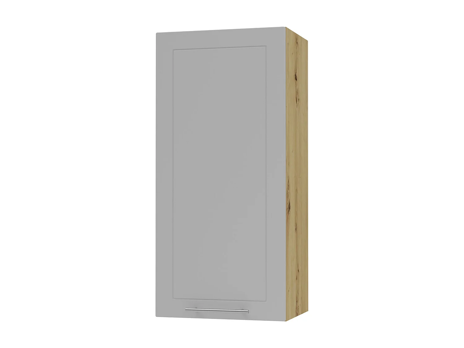 HÄNGESCHRANK Bari W4/45 RAL 7040 fenstergrau (K5) / Eiche Artisan 45 / 32,5 / 96cm