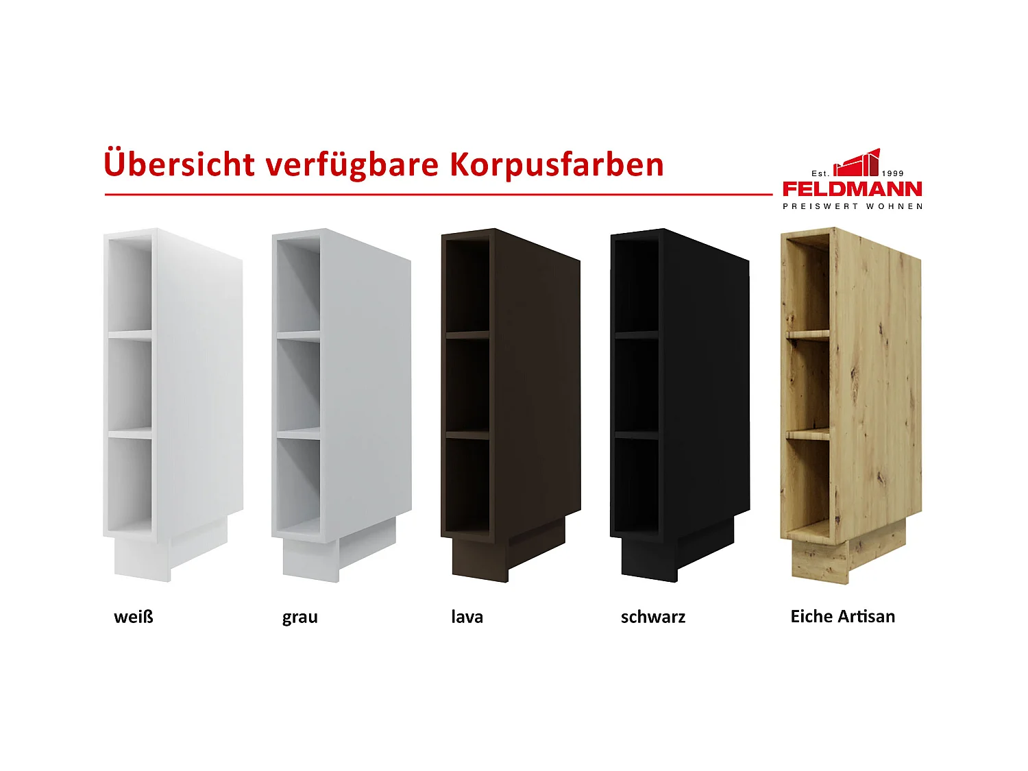 APOTHEKERSCHRANK Essen 2D14K/40/kargo Graphit Hochglanz / Weiß Matt 40 / 59 / 207cm