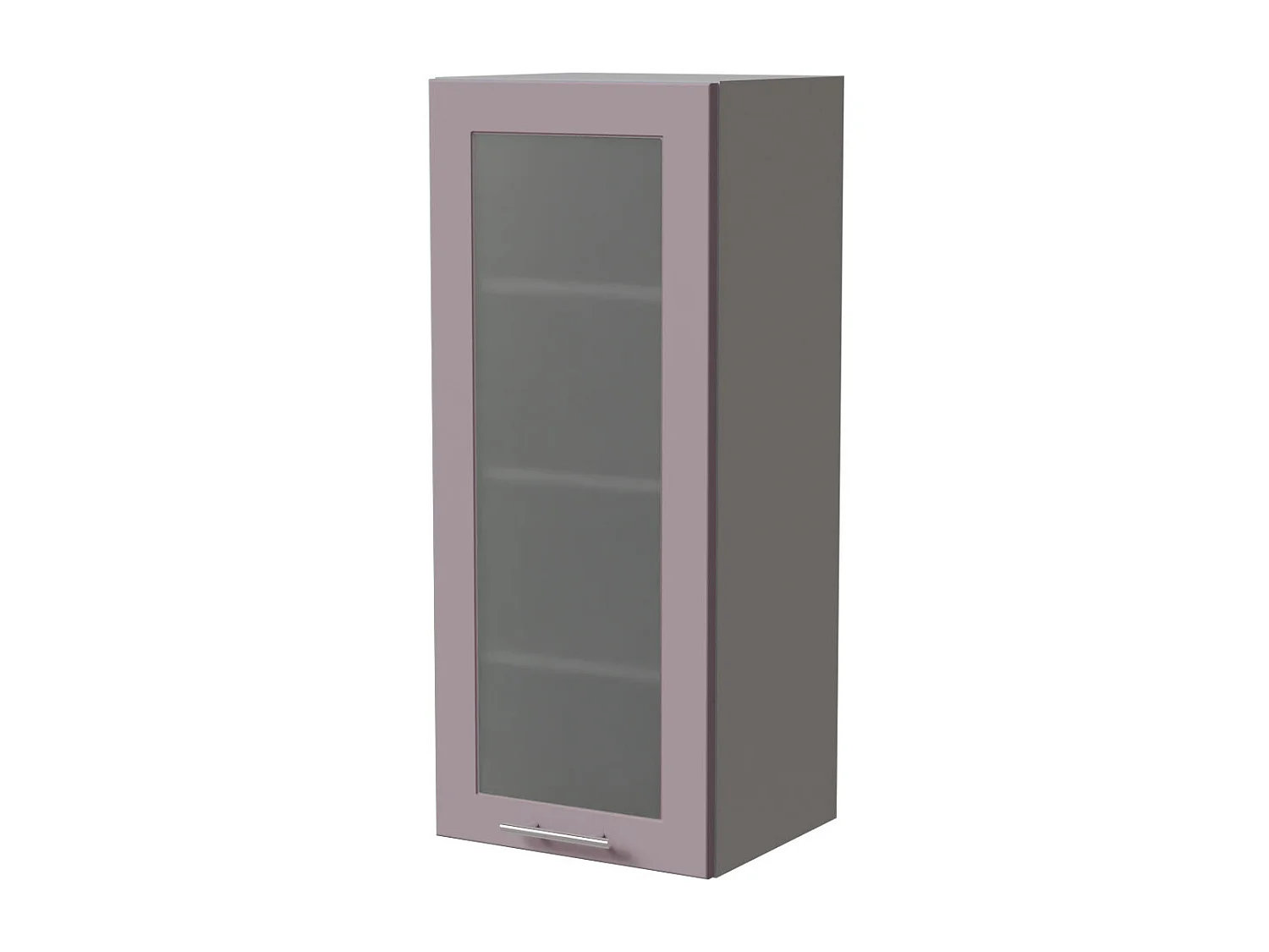 HÄNGESCHRANK Bari W4S/40 RAL 4009 pastellviolett (K5) / Grau 40 / 32,5 / 96cm