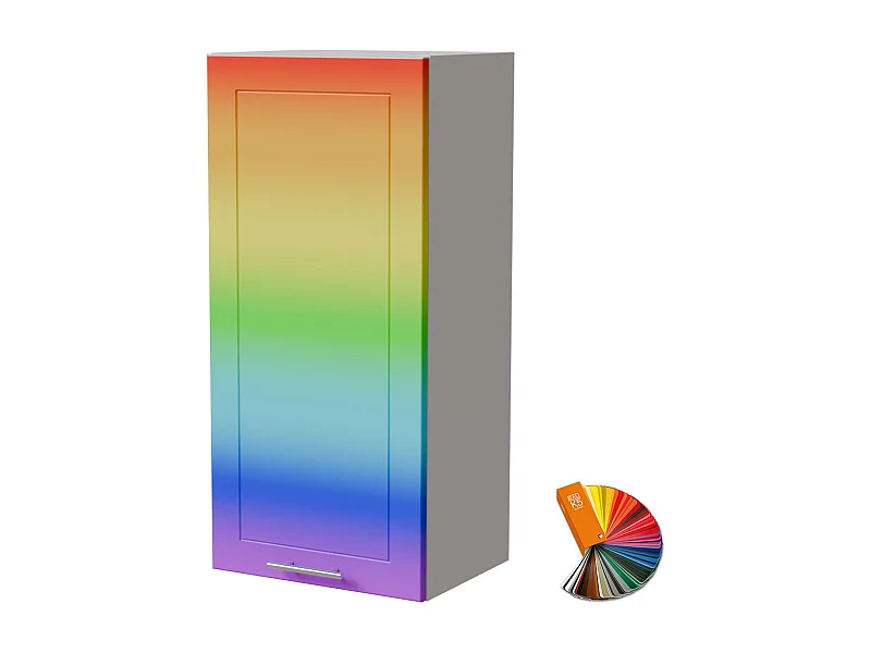 HÄNGESCHRANK Bari W4/45 RAL Wunschfarbe (K5) / Weiß 45 / 32,5 / 96cm