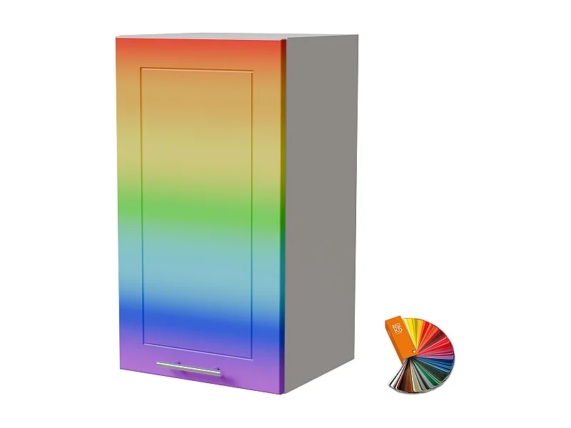 HÄNGESCHRANK Bari W2/40 RAL Wunschfarbe (K5) / Weiß 40 / 32,5 / 72cm