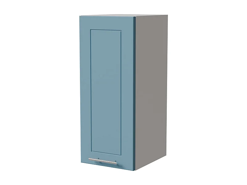 HÄNGESCHRANK Bari W2/30 RAL 5024 pastellblau (K5) / Weiß Matt 30 / 32,5 / 72cm