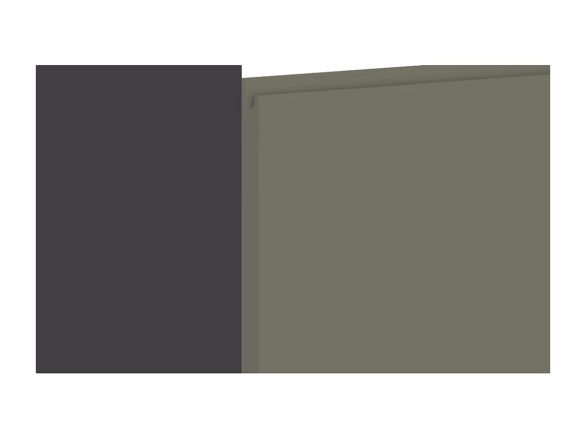 MIKROWELLENUMBAUSCHRANK Avellino W4MK/60 Reed Green Acryl Matt / Lava Matt 60 / 32,5 / 96cm