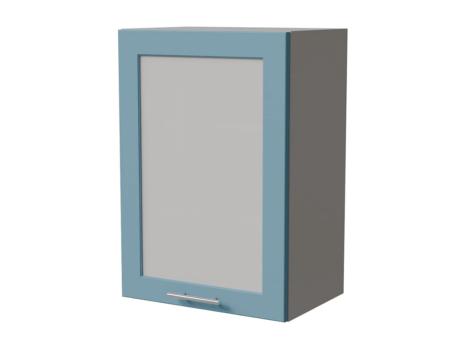 HÄNGESCHRANK Bari W2S/50 RAL 5024 pastellblau (K5) / Grau 50 / 32,5 / 72cm