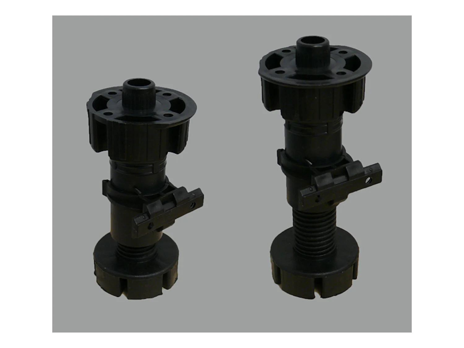 APOTHEKERSCHRANK Essen 2D14K/40/kargo Schwarz Hochglanz / Eiche Artisan Matt 40 / 59 / 207cm