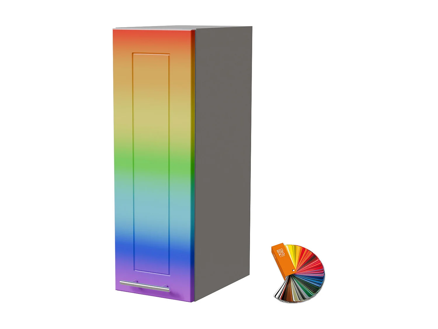 HÄNGESCHRANK Bari W2/20 RAL Wunschfarbe (K5) / Grau 20 / 32,5 / 72cm