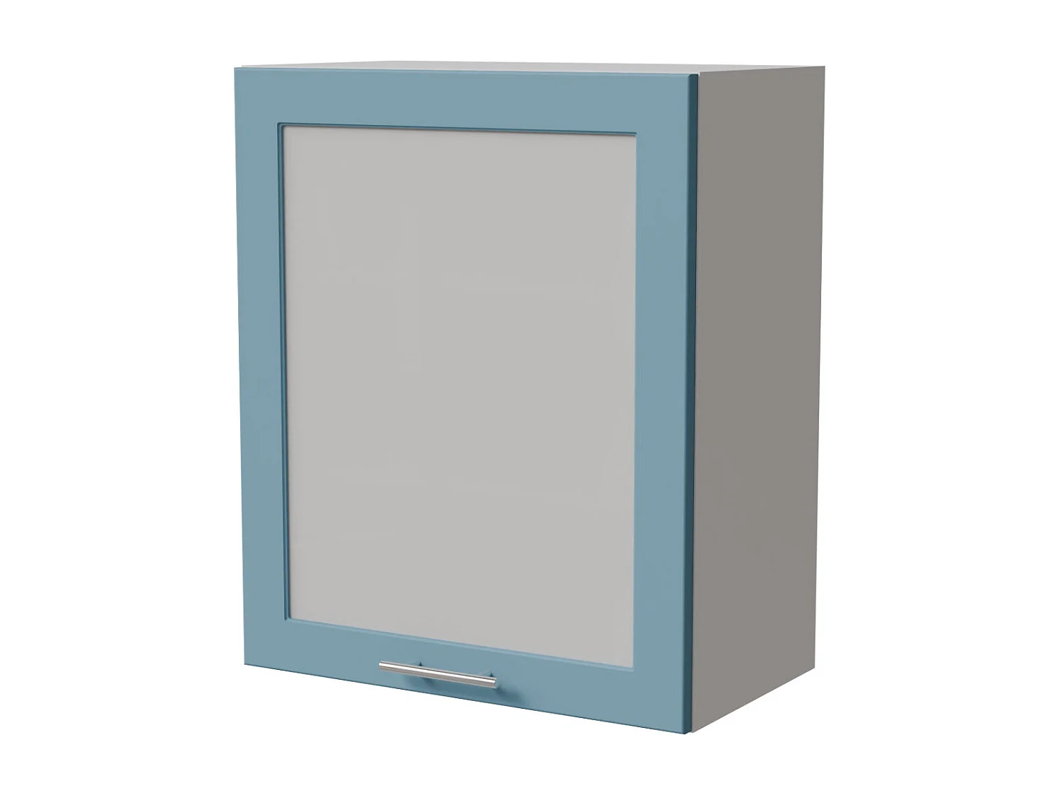 HÄNGESCHRANK Bari W2S/60 RAL 5024 pastellblau (K5) / Weiß 60 / 32,5 / 72cm