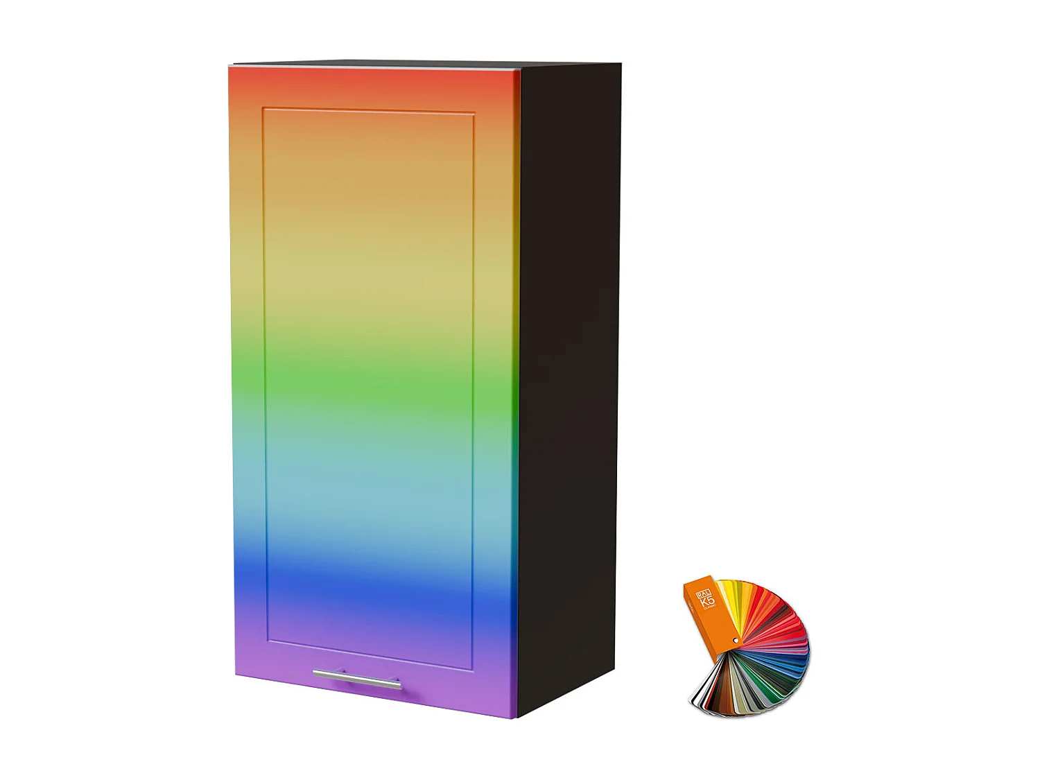 HÄNGESCHRANK Bari W4/50 RAL Wunschfarbe (K5) / Lava 50 / 32,5 / 96cm