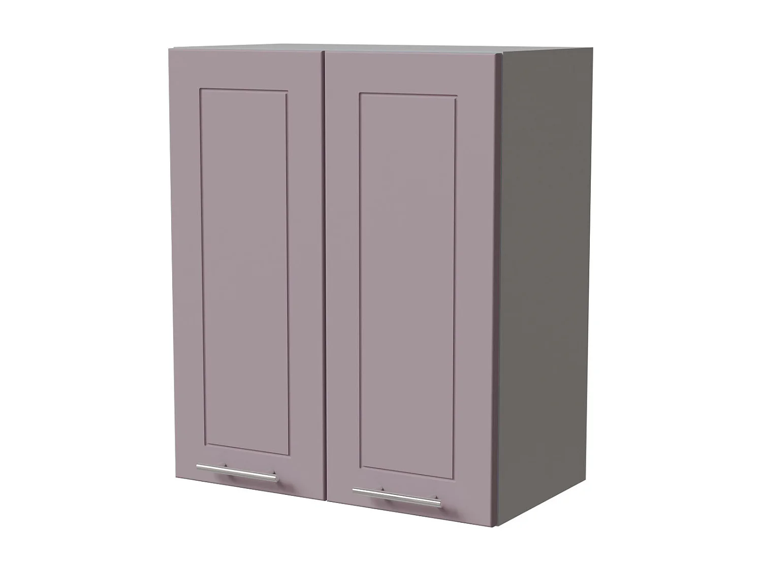 HÄNGESCHRANK Bari W3/60 RAL 4009 pastellviolett (K5) / Grau 60 / 32,5 / 72cm