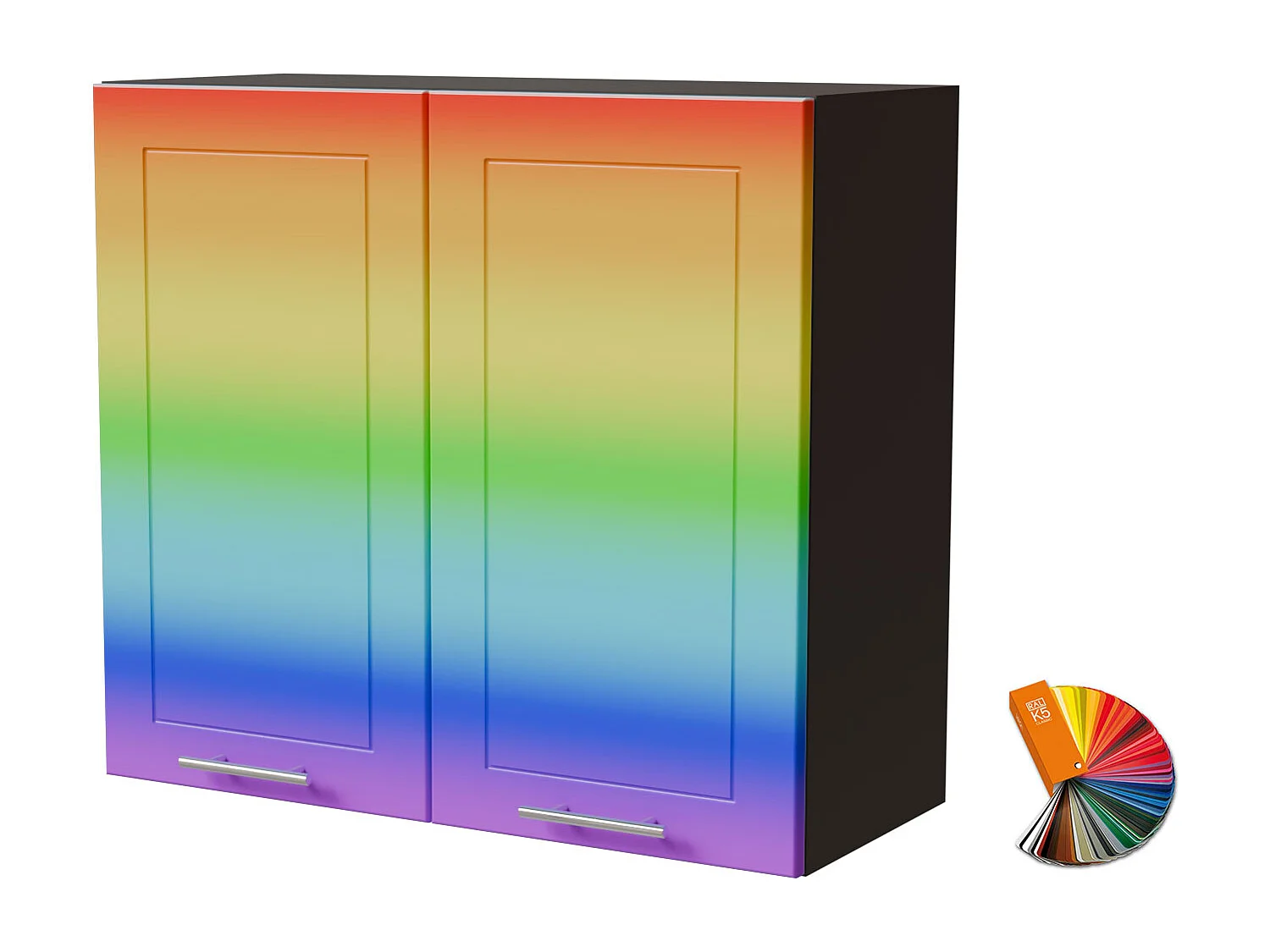 HÄNGESCHRANK Bari W3/80 RAL Wunschfarbe (K5) / Lava 80 / 32,5 / 72cm