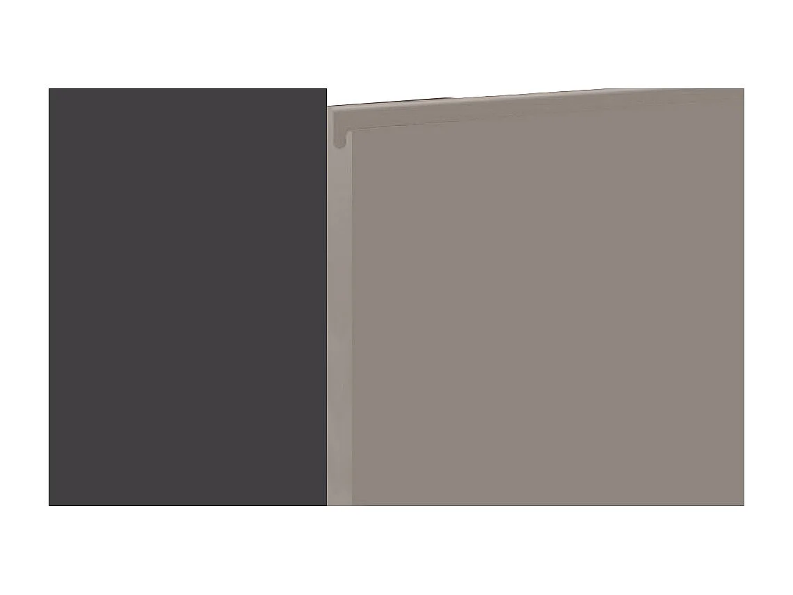 MIKROWELLENUMBAUSCHRANK Avellino W4MK/60 Stone Grey Acryl Matt / Lava Matt 60 / 32,5 / 96cm