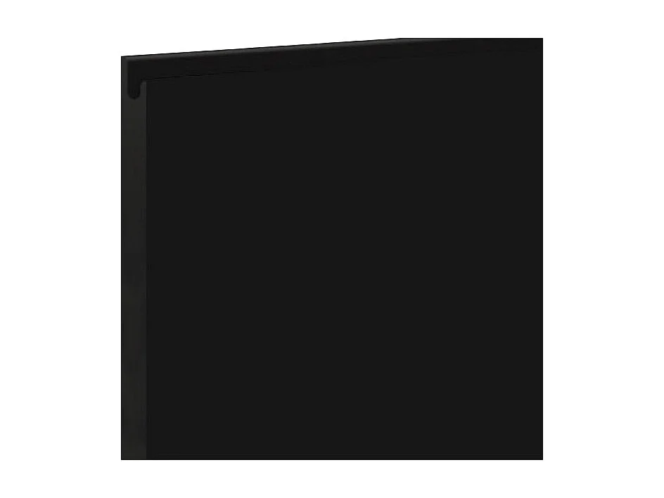 MIKROWELLENUMBAUSCHRANK Avellino W2MK/60 schwarz Acryl matt / Weiß 60 / 32,5 / 72cm