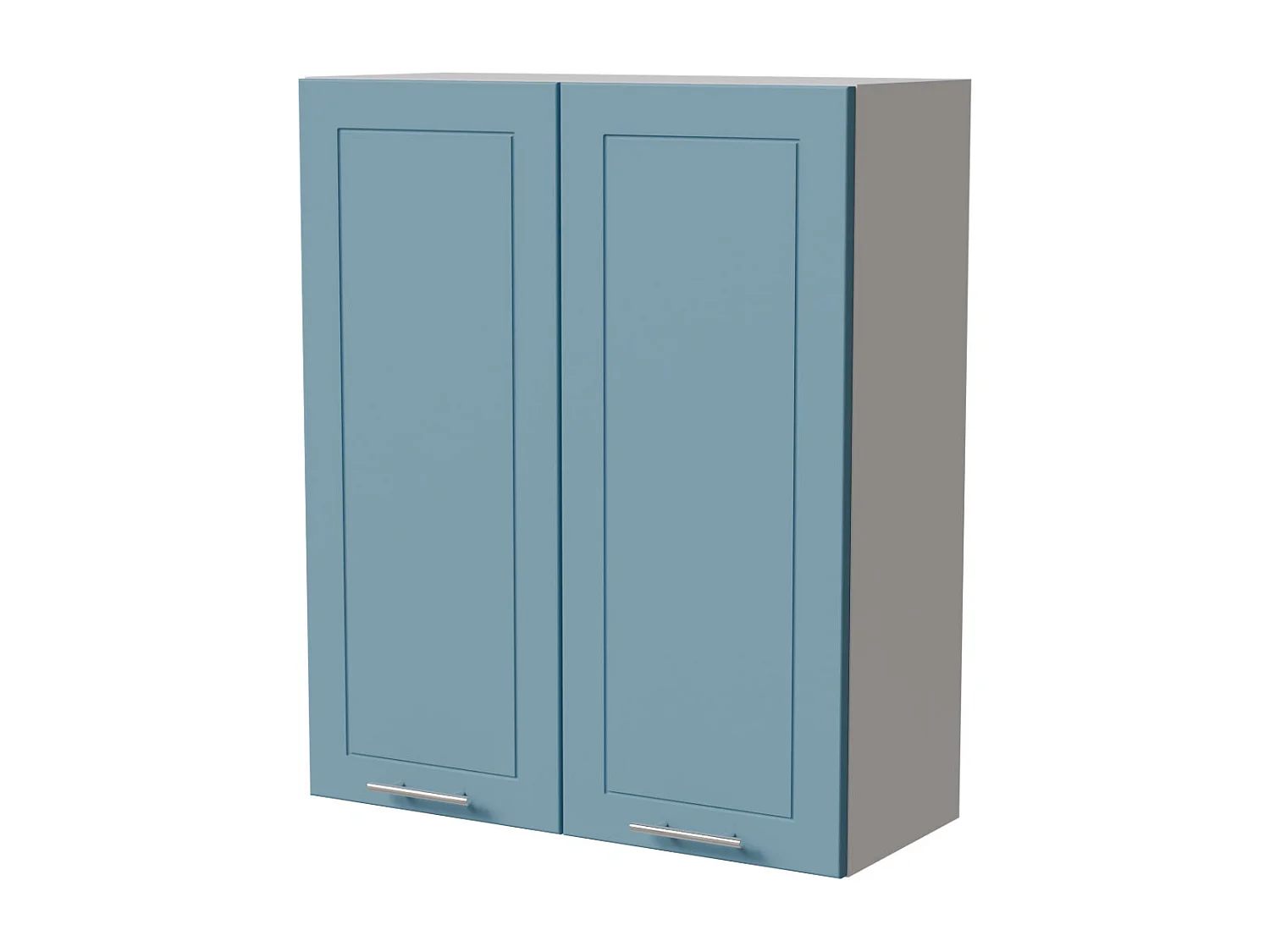 HÄNGESCHRANK Bari W4/80 RAL 5024 pastellblau (K5) / Weiß 80 / 32,5 / 96cm