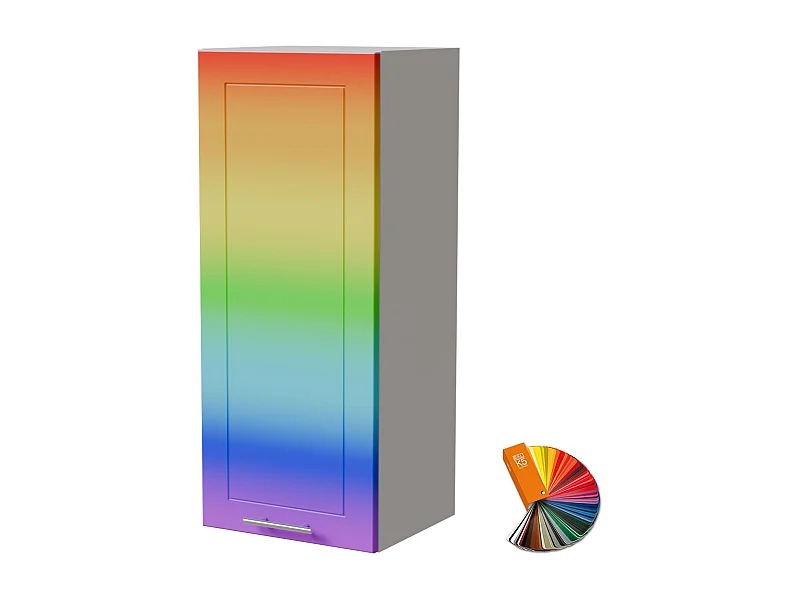 HÄNGESCHRANK Bari W4/40 RAL Wunschfarbe (K5) / Weiß 40 / 32,5 / 96cm