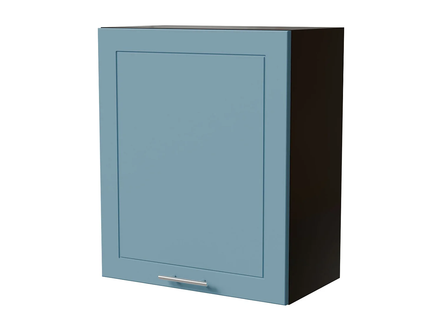 HÄNGESCHRANK Bari W2/60 RAL 5024 pastellblau (K5) / Schwarz 60 / 32,5 / 72cm