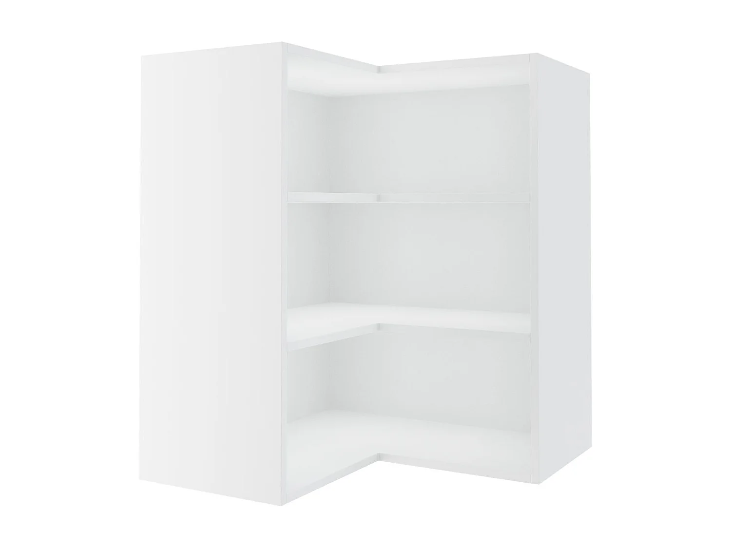 ECKHÄNGESCHRANK Bari W12/60 RAL Wunschfarbe (K5) / Weiß 60 / 60 / 72cm