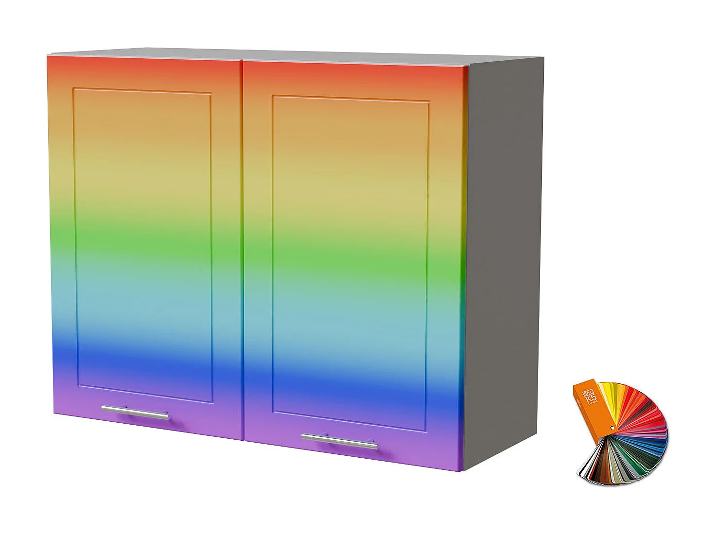 HÄNGESCHRANK Bari W3/90 RAL Wunschfarbe (K5) / Grau 90 / 32,5 / 72cm